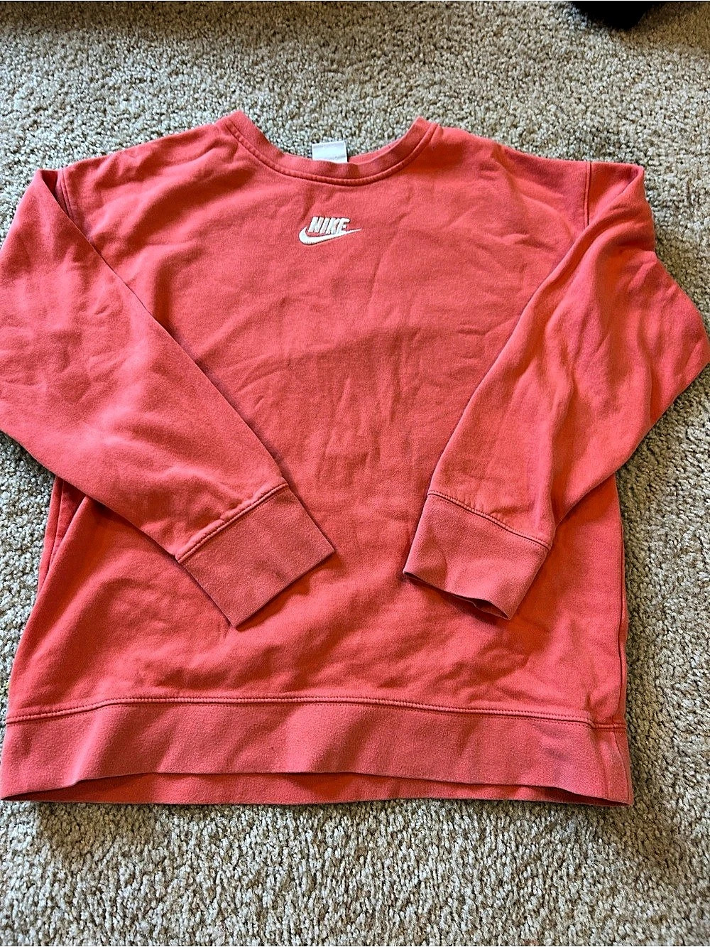 Nike Pink Sweatshirt Size XL